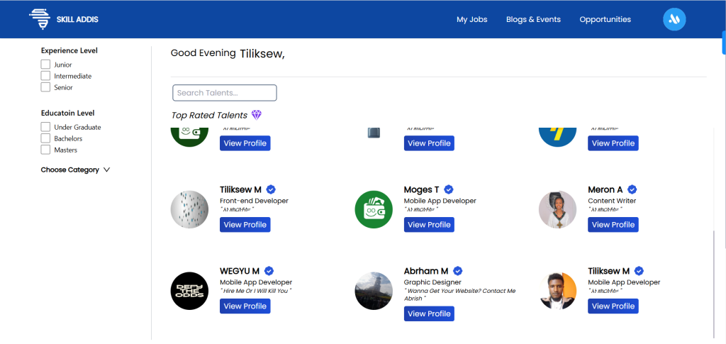 Skill Addis Screenshot 1.5